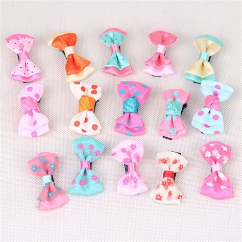 Very cute hair bows, make your pet (dog, cat ,rabbit)looks more lovely and attractive,can diy dog bow tie. Cute Pet Dog Ribbon Bow Hair Clip Dog Bowknot Hairpin Pet ...