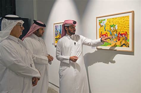 Qatari Artist Abdulla Al Kuwari Opens Solo Exhibition At The Fire Station
