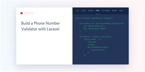 Build A Phone Number Validator With Laravel