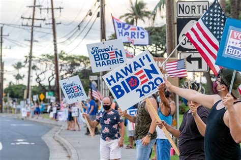 Biden Easily Won Hawaii But Data Shows Support For Trump Has Grown