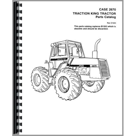 Case 2670 Tractor Parts Manual