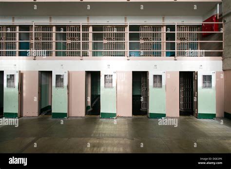 Solitary Confinement Prison Cells On D Block Alcatraz San Francisco