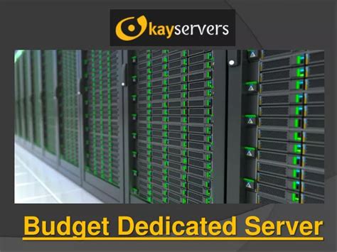 Ppt Budget Dedicated Server Powerpoint Presentation Free Download
