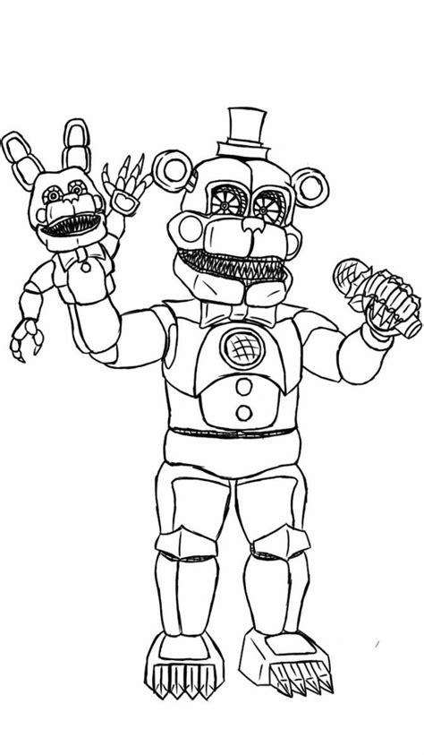 12 Fnaf Coloriage A Imprimer Ideas Socialbrowsr