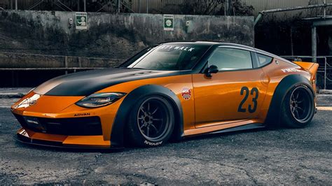 The Nissan Z Looks Much Meaner With A Widebody Kit