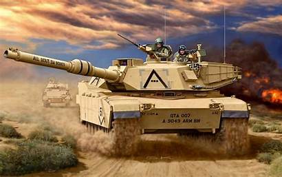 M1 Abrams Tank Army Saudi Battle American