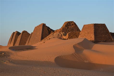 Exploring The Meroë Pyramids Sudan The Travel Blog