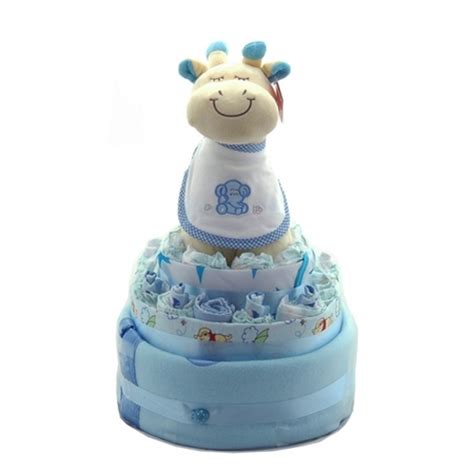 At gifts australia we offer luxurious pampering gifts for women and practical gifts for her hobbies, sports, and outdoor adventures. Large Nappy Cake Blue - Baby Gifts - Baby Boy - Baby Gifts ...