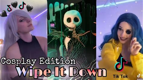Wipe It Down Challenge Cosplayer Edition Tiktok Compilation Youtube