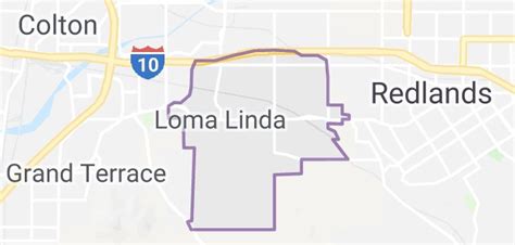 Loma Linda Campus Map