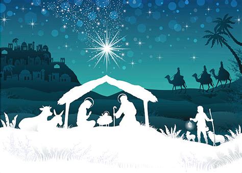 Royalty Free Nativity Scene Clip Art Vector Images And Illustrations