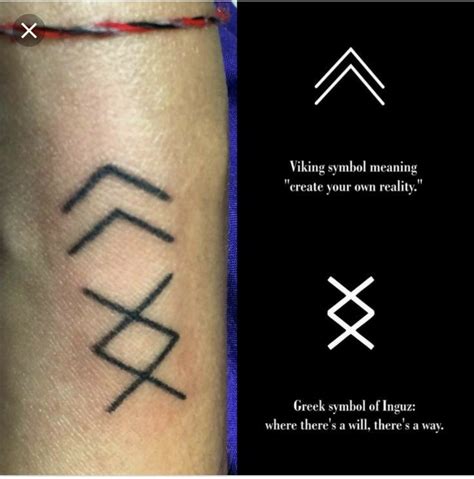 Runas Vikings Rune Tattoo Symbolic Tattoos Viking Tattoo Symbol