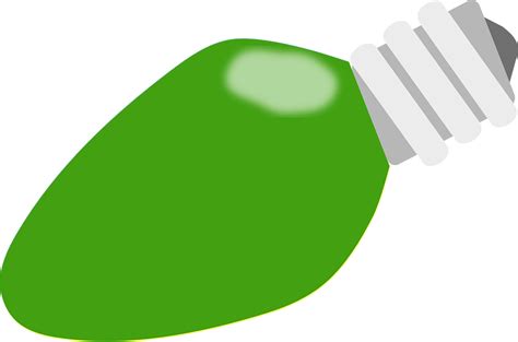 Free vector graphic: Bulb, Green, Light, Christmas - Free Image on