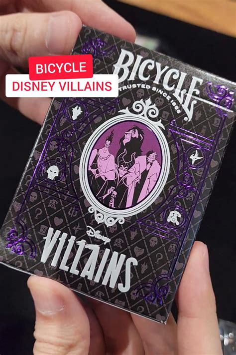 Bicycle Disney Villains Playing Cards Runit Decks