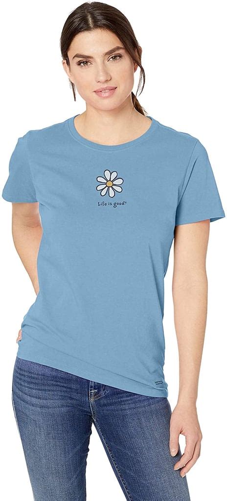 Life Is Good Daisy Graphic T Shirt Best Vintage Inspired Tees