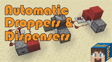 Minecraft Automatic Droppers And Dispensers Explained Java Edition
