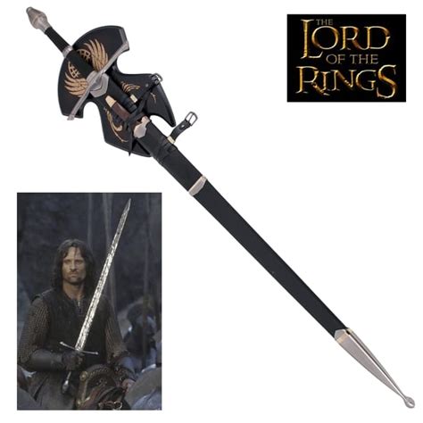 40 Full Tang Lord Of The Rings Strider Ranger Sword Display Inspire
