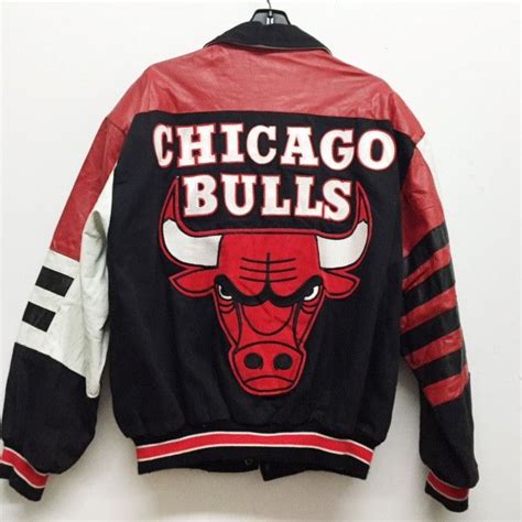 Check spelling or type a new query. Chicago Bulls NBA varsity leather jacket button snaps two ...