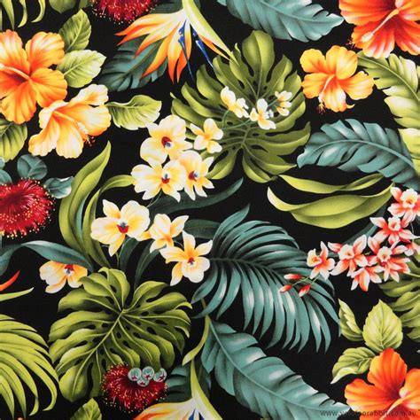 Floral Print Wallpaper Tropical Print Wallpaper Tropical Wallpaper