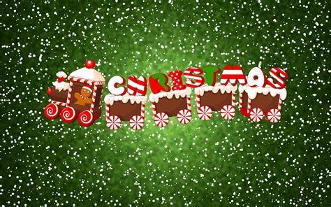 Christmas Train Snow Wallpapers Wallpaper Cave