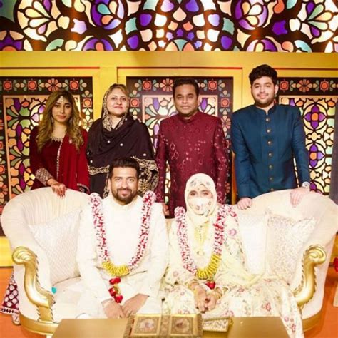 Ar Rahmans Daughter Khatija Rahman Gets Married Fans Congratulate The