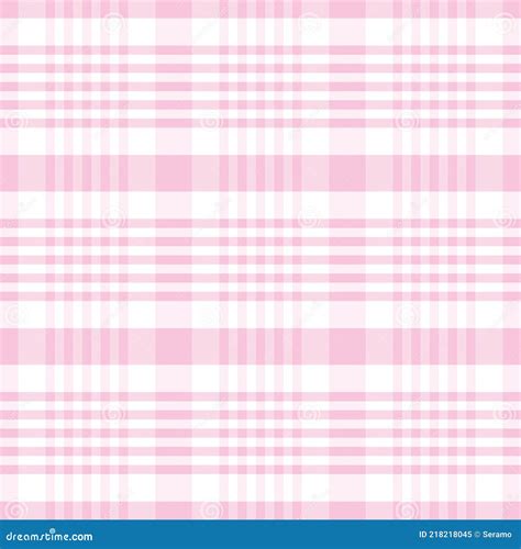 Checkered Background In White And Pink Stock Vector Illustration Of