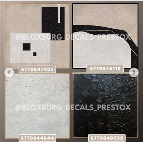 Four Different Types Of Black And White Tiles