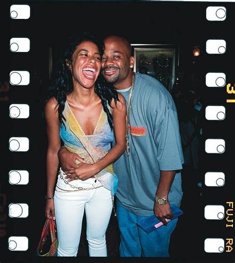 Randb Singer Aaliyah W Her Boyfriend Roc A Fella Records Ceo Damon
