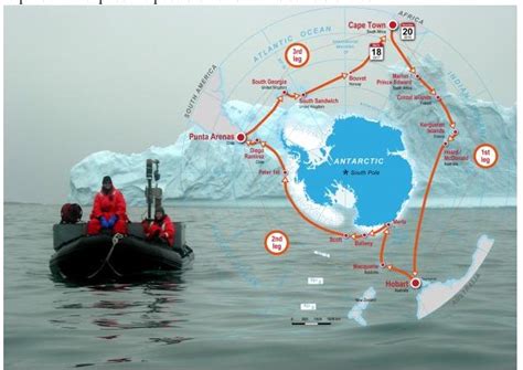 Rick Potvins Virtual Circumnavigation Of Antarctica To Decide If Earth