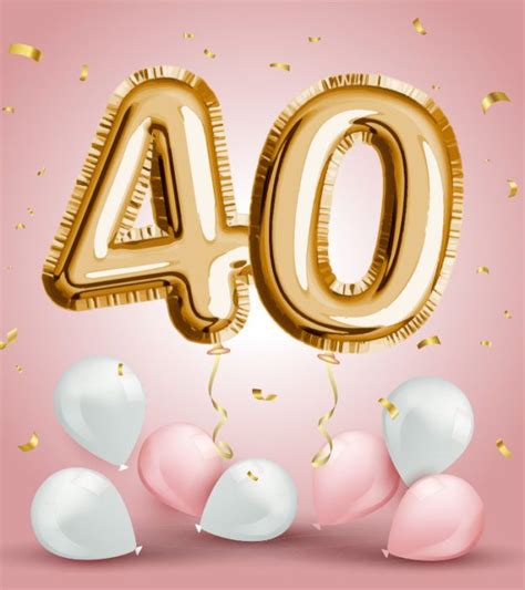 125 Amazing Happy 40th Birthday Wishes Messages And Quotes Happy 40
