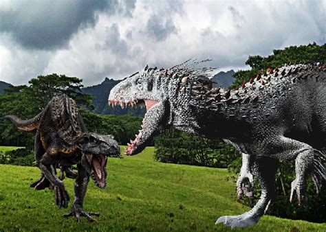 Indominus Rex Jurassic Park World Kaiju Hybrids Godzilla Monsters