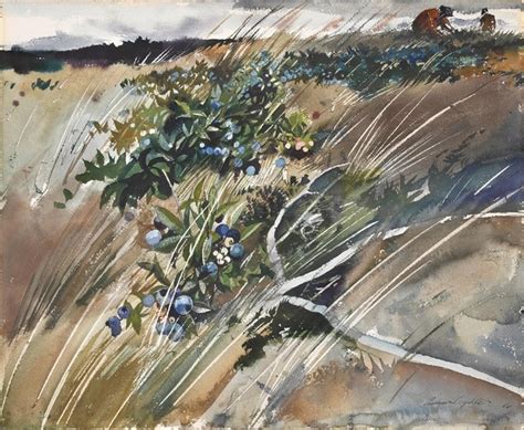 Thunderstruck Andrew Wyeth American 1917 2009 Blueberry