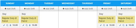 Shift length (8 hour vs 5 hour). Patrol Rotations Schedule Examples | Patrol 24/7 Schedule Examples
