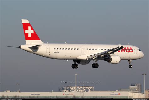 Hb Ion Swiss Airbus A321 212wl Photo By Ronald Vermeulen Id 969033