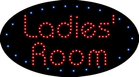 Ladies Room Animated Led Sign Business Led Signs Everything Neon