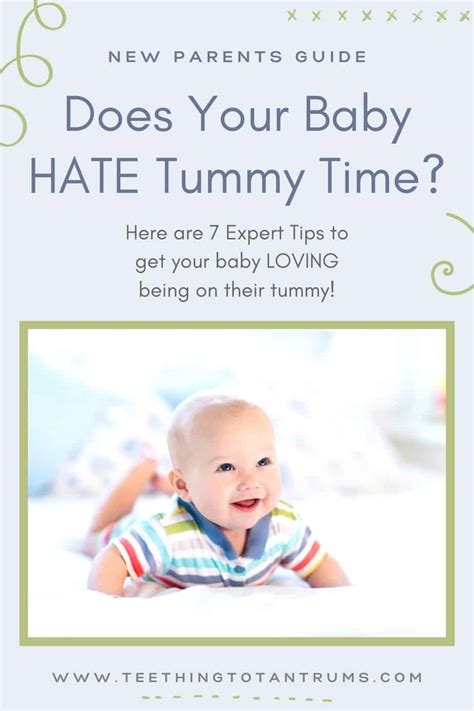 My Baby Hates Tummy Time Heres Why Plus 15 Tips And Tricks