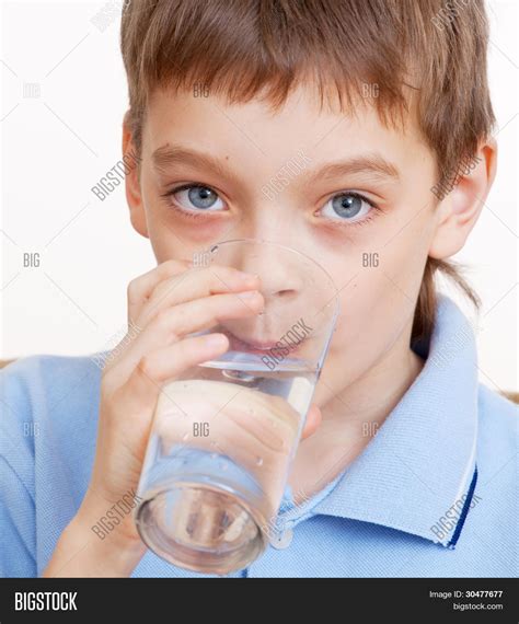 Child Drinking Water Image And Photo Free Trial Bigstock