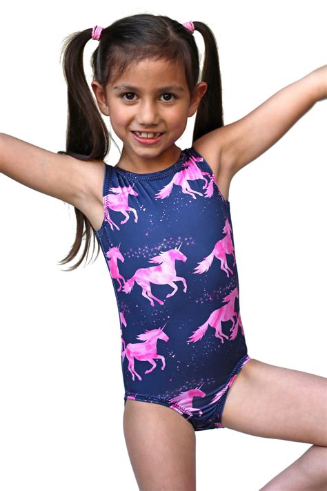 Girls Unicorn Gymnastics Leotard Etsy Kids Swimwear Girls Little