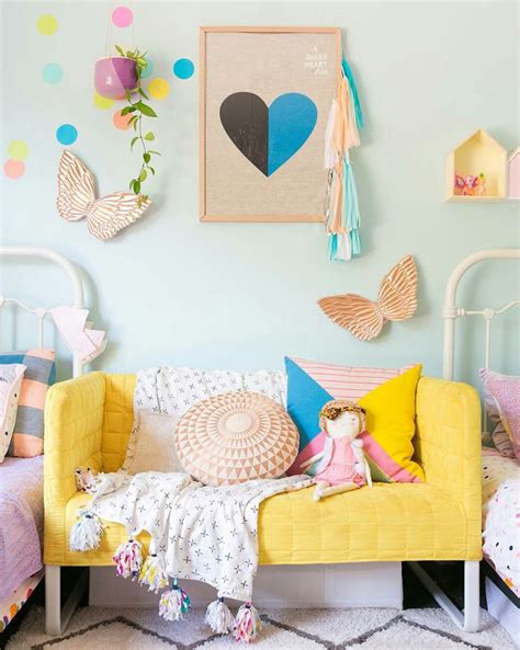 Coloured Furniture In Kids Rooms By Kids Interiors Colorful Kids