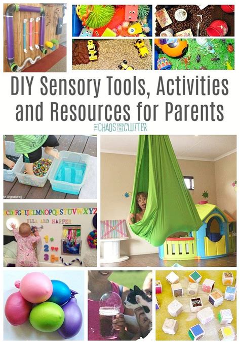 They develop fine motor skills, which are necessary for everything from speech to counting. DIY Sensory Tools, Activities and Resources for Parents | Sensory tools, Sensory room autism ...