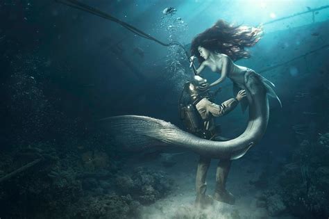 This Render Is So Realistic That You Might Think Mermaids Are Real Gizmodo Australia