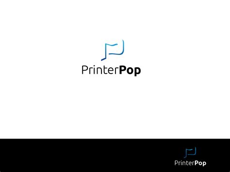 Elegant Playful Printing Logo Design For Printer Pop By Pointgrfx