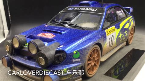 Top Marques - Subaru Impreza S7 555 WRT dirty w headlamps resin scale 1