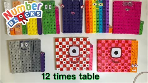 Looking For Numberblock 12 Times Table Twelves12 120 From Mathlink
