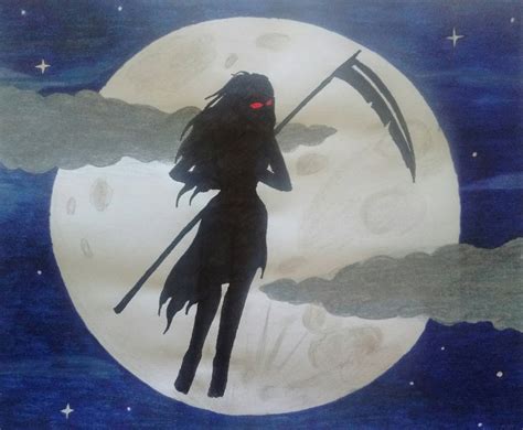 Death In The Moonlight By Syntharoboto On Deviantart