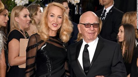 Who Is Jerry Hall Rupert Murdochs New Wife Cnn