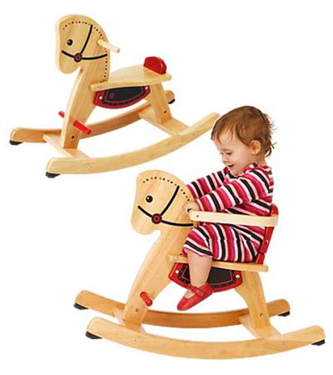 This Specially Made Rocking Horse For Toddlers Offers Younger Kids A