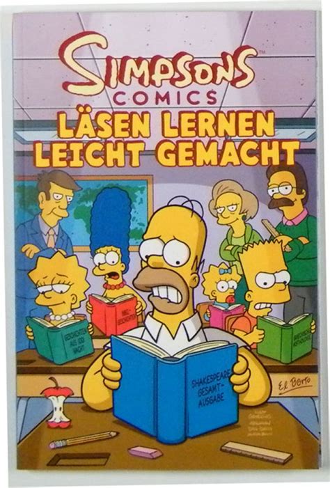 Simpsons Comics Sonderband 19: Läsen lernen leicht gemacht, Panini ...