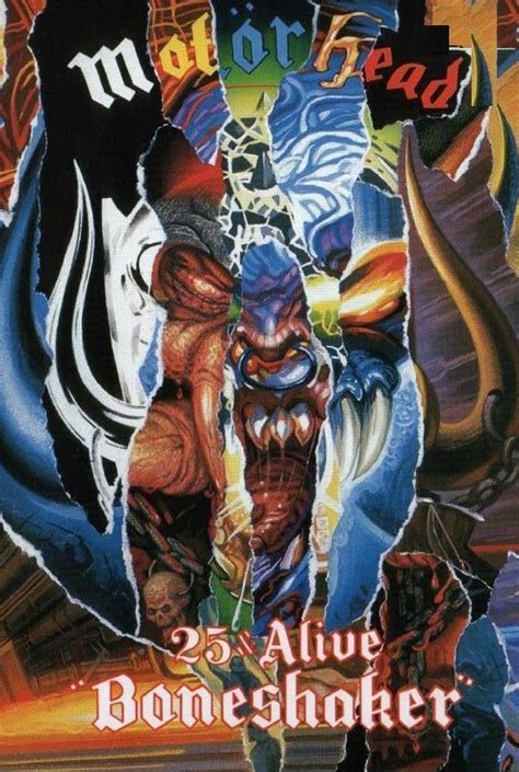 Motörhead 25 And Alive Boneshaker 2001 Posters — The Movie Database