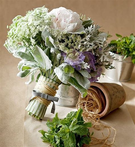 Smaller bridesmaid bouquets or toss bouquets can. Dusty Miller Wedding Bouquet Inspiration